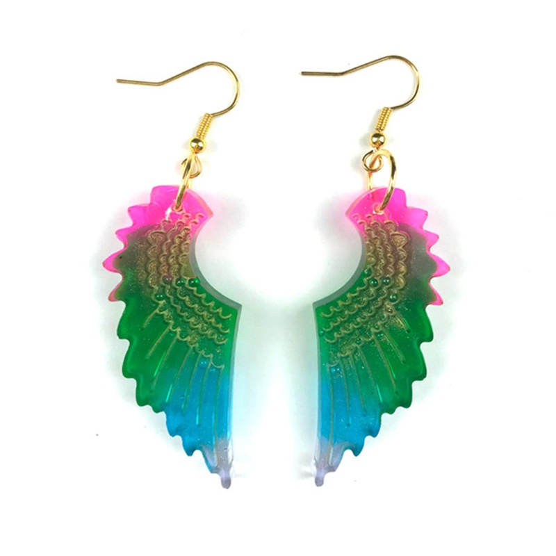 Khuôn Silicone Hình Cánh Thiên Thần Làm Trang Sức Thủ Công