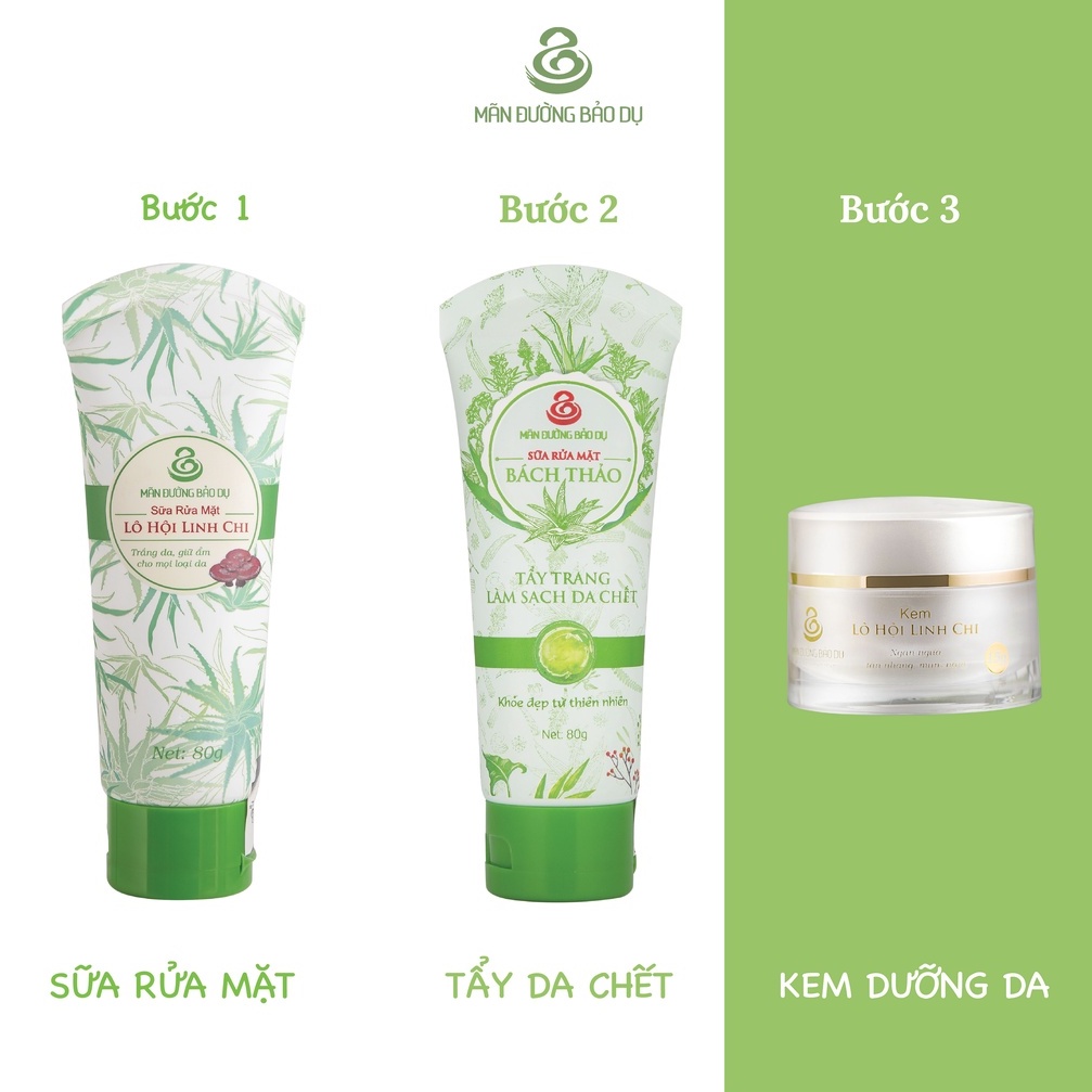 Kem Dưỡng Lô Hội Linh Chi, Dưỡng Trắng Da, Ngăn Ngừa Mụn Nám, MÃN ĐƯỜNG BẢO DỤ | BigBuy360 - bigbuy360.vn