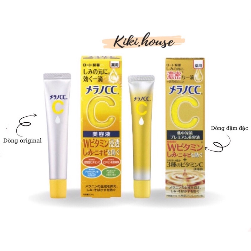 Tinh chất dưỡng trắng da chống thâm nám Serum Melano CC Whitening Essence 20ml