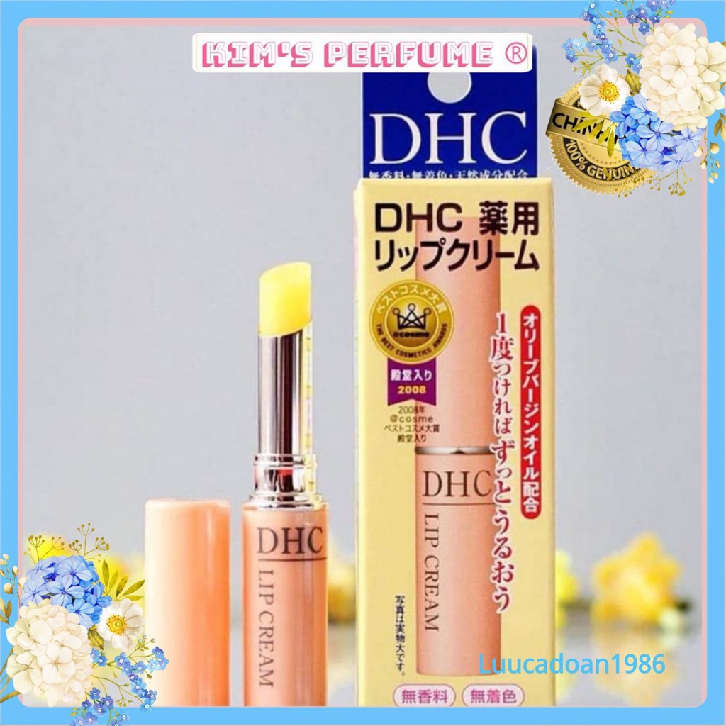 [𝗕𝗜𝗚𝗦𝗔𝗟𝗘] Son Dưỡng Môi DHC Không Màu Giảm Thâm Nhật Bản Lip Cream [Chuẩn Authentic]