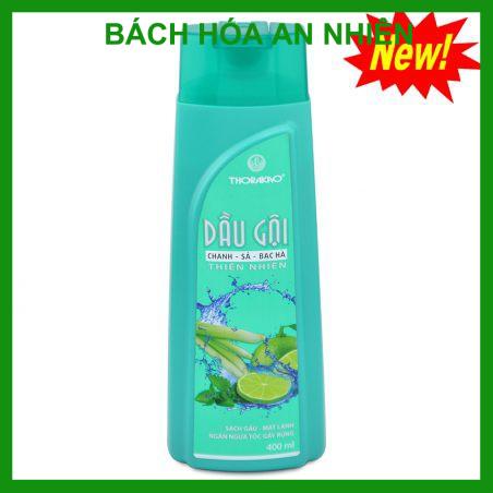 Thorakao Dầu gội chanh sả bạc hà