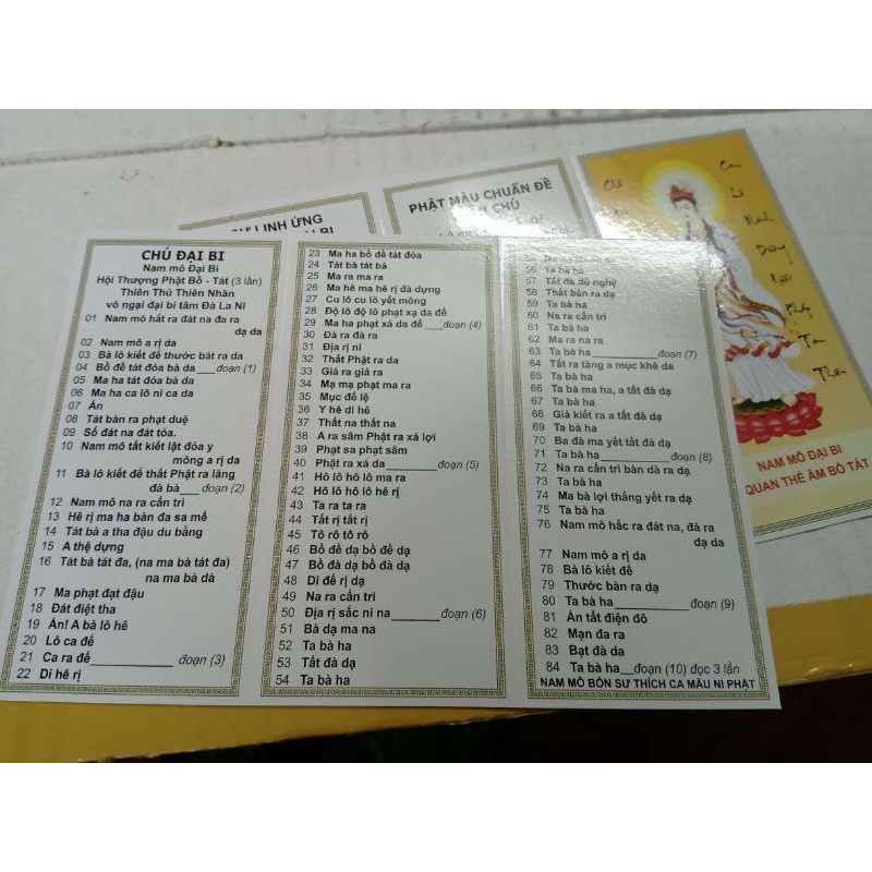 100 Tờ Chú Đại Bi
