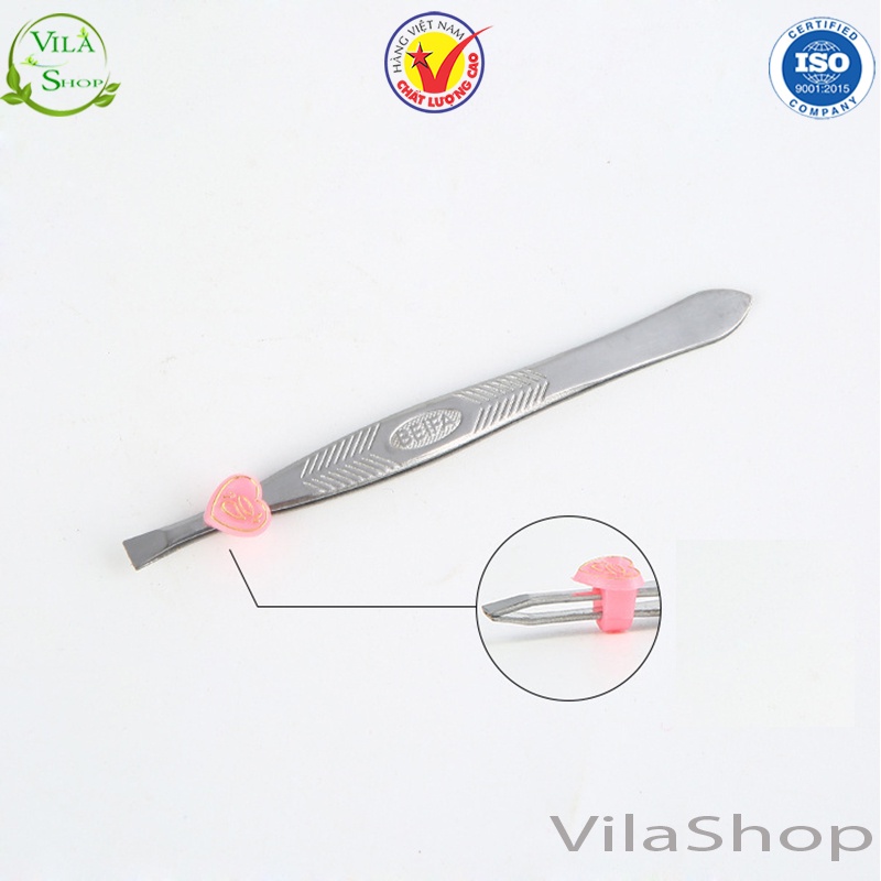 Nhíp Đa Năng Nhổ Lông Mày, Nhíp Nhổ Tóc Bạc YS Màu Trắng - Thép Không Gỉ Hàng Chuẩn, Đẹp, Bám Tốt