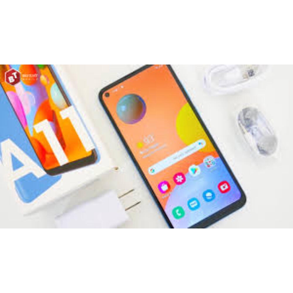 điện thoại Samsung Galaxy A11 2sim ram 3G rom 32G, Chính Hãng, Màn hình: PLS TFT LCD6.4&quot;HD+