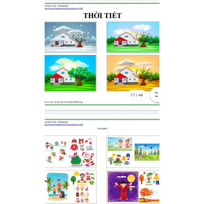 Bộ học thế giới quanh ta tiếng việt