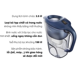 Bình lọc nước Midea cực tốt