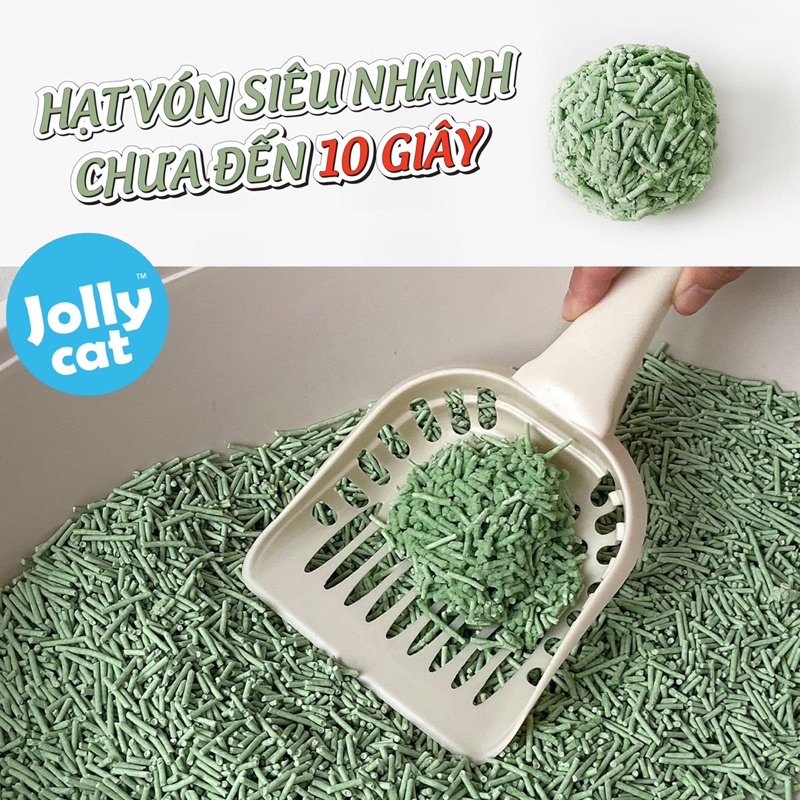 Cát đậu nành vệ sinh cho mèo JOLLY CAT / JOLLYCAT OKARA ✨ Thương hiệu Singapore ✨ - Pika Petshop