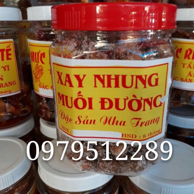 [Mã 267FMCGSALE giảm 8% đơn 500K] 300gram Xay nhung (Say nhung) rim đường nha trang chua chua ngọt ngọt | BigBuy360 - bigbuy360.vn
