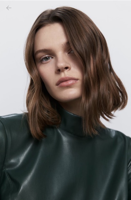 Váy da Zara auth canh sale