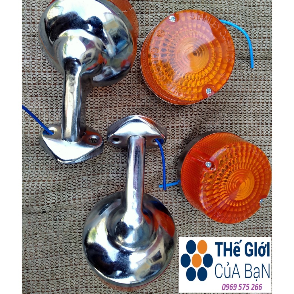 Củ nhan trước sau xe cup đèn tròn - TẶNG KÈM LẮP VÀ BÓNG NHAN