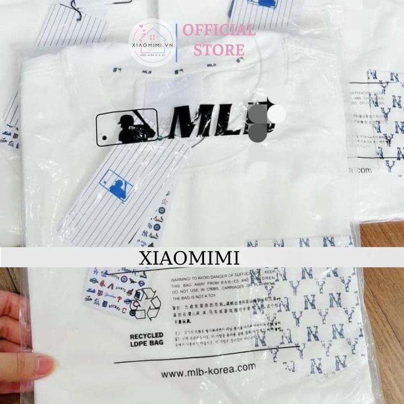 Áo thun nữ phông ML.B trắng có logo túi ngực chất cotton thoáng mát XIAOMIMI  M1.089.S | BigBuy360 - bigbuy360.vn