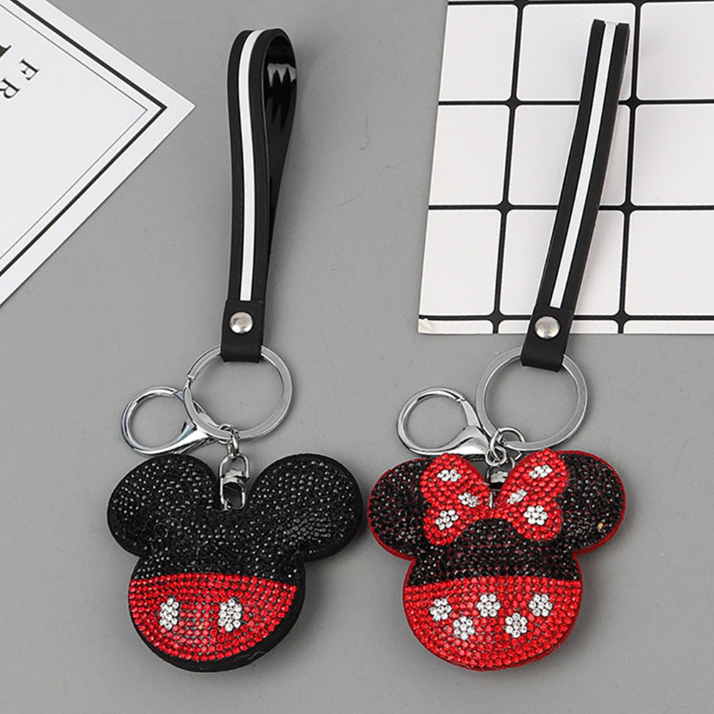 Móc Khóa Hình Chuột Mickey / Minnie Dễ Thương