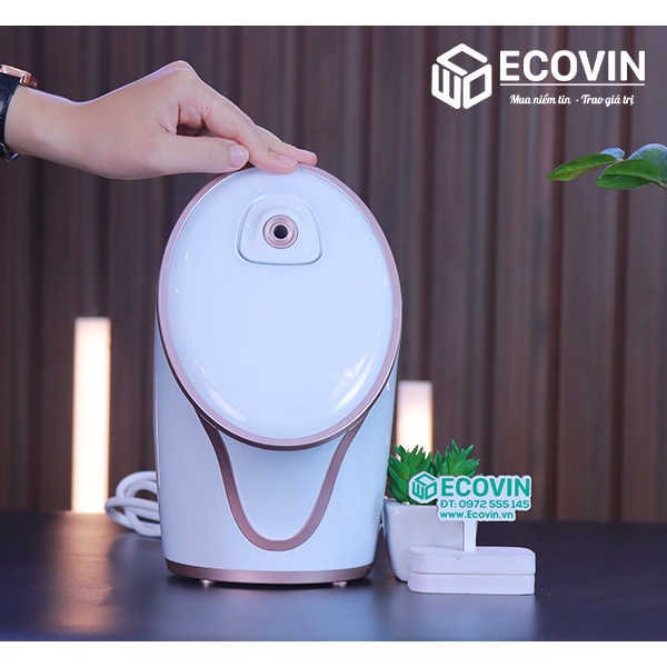 Máy xông hơi da mặt nóng lạnh, máy phun sương bổ sung độ ẩm cho da CR-CH10 cao cấp
