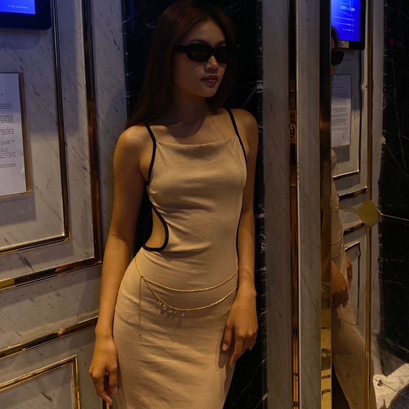 [124] Vòng eo gấp đôi Honie nữ tính