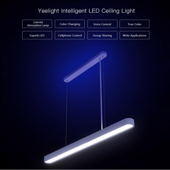 ĐÈN LED THẢ TRẦN THÔNG MINH XIAOMI YEELIGHT YLDL01YL – BẢN QUỐC TẾ - NHẬP KHẨU CHÍNH HÃNG