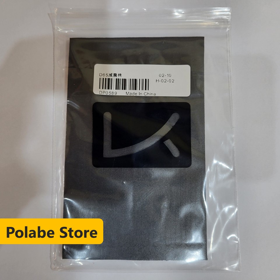 GASKET D65, hàng xịn chính hãng KBDfans, miếng dán Gasket Poron dành cho bàn phím cơ - Polabe Store