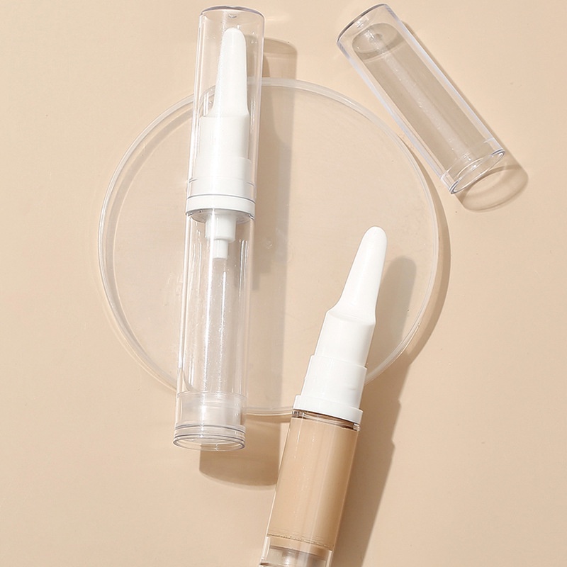 Lọ Rỗng Trong Suốt Đựng Kem Nền 5 / 10 / 15ml Tiện Dụng