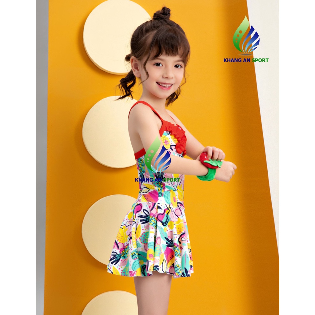 Váy Bơi Liền Bé Gái 20-40kg Yingfa Y0527