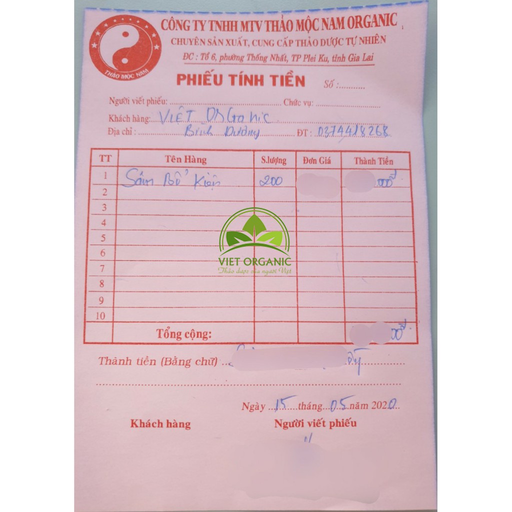 [HÀNG CHÍNH HÃNG] Sâm Bổ Kiện Thảo Mộc Nam - TĂNG CÂN HIỆU QUẢ | Thế Giới Skin Care