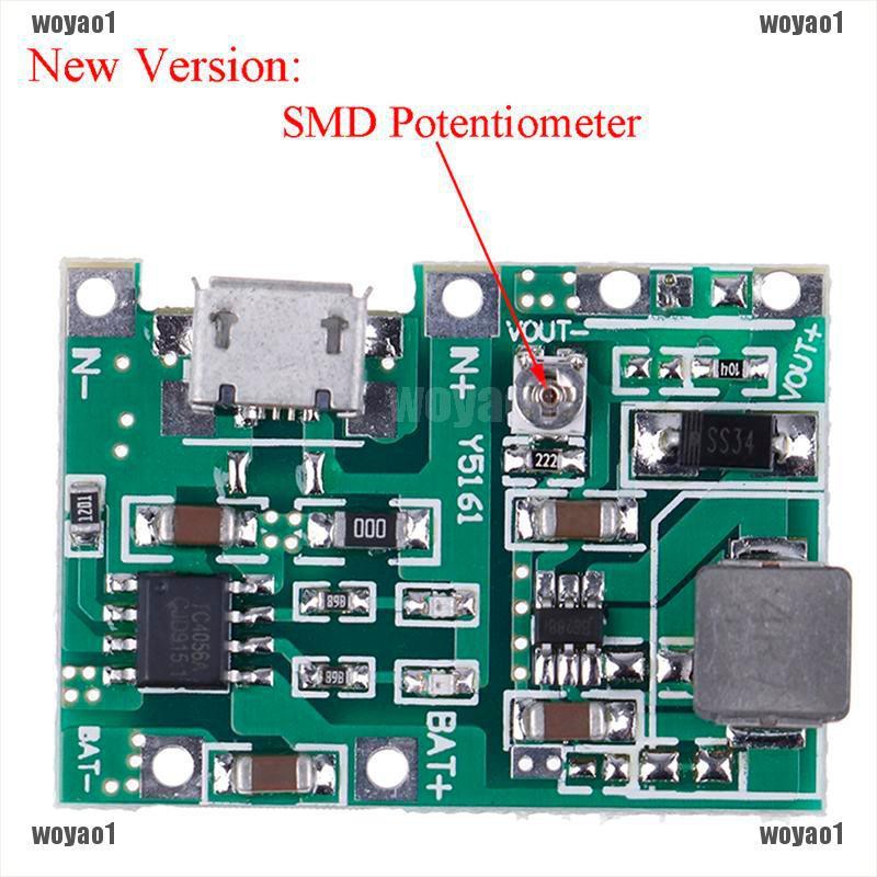 Bảng Mạch Tăng Áp 3.7v 4.2V Sang 5V 9V 12V 24V Cho Pin lithium lipo
