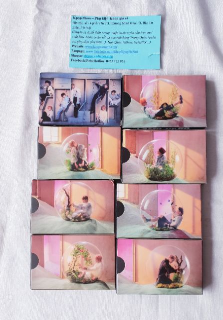 Lomo Card BTS Love Your Self Answer