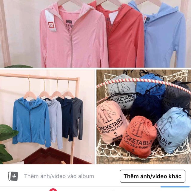 Áo chống nắng uni