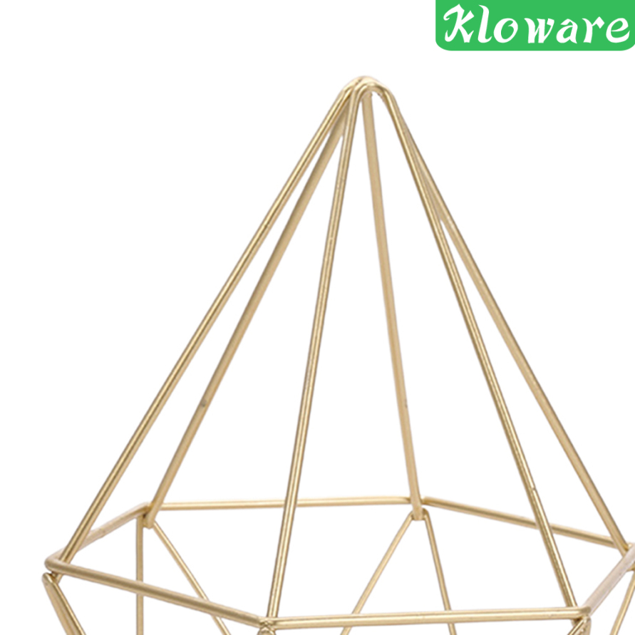 Giá Để Nến Bằng Sắt Kiểu Dáng Hình Học