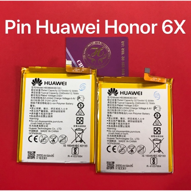 Pin huawei GR5 (2017) zin - mớ 100%