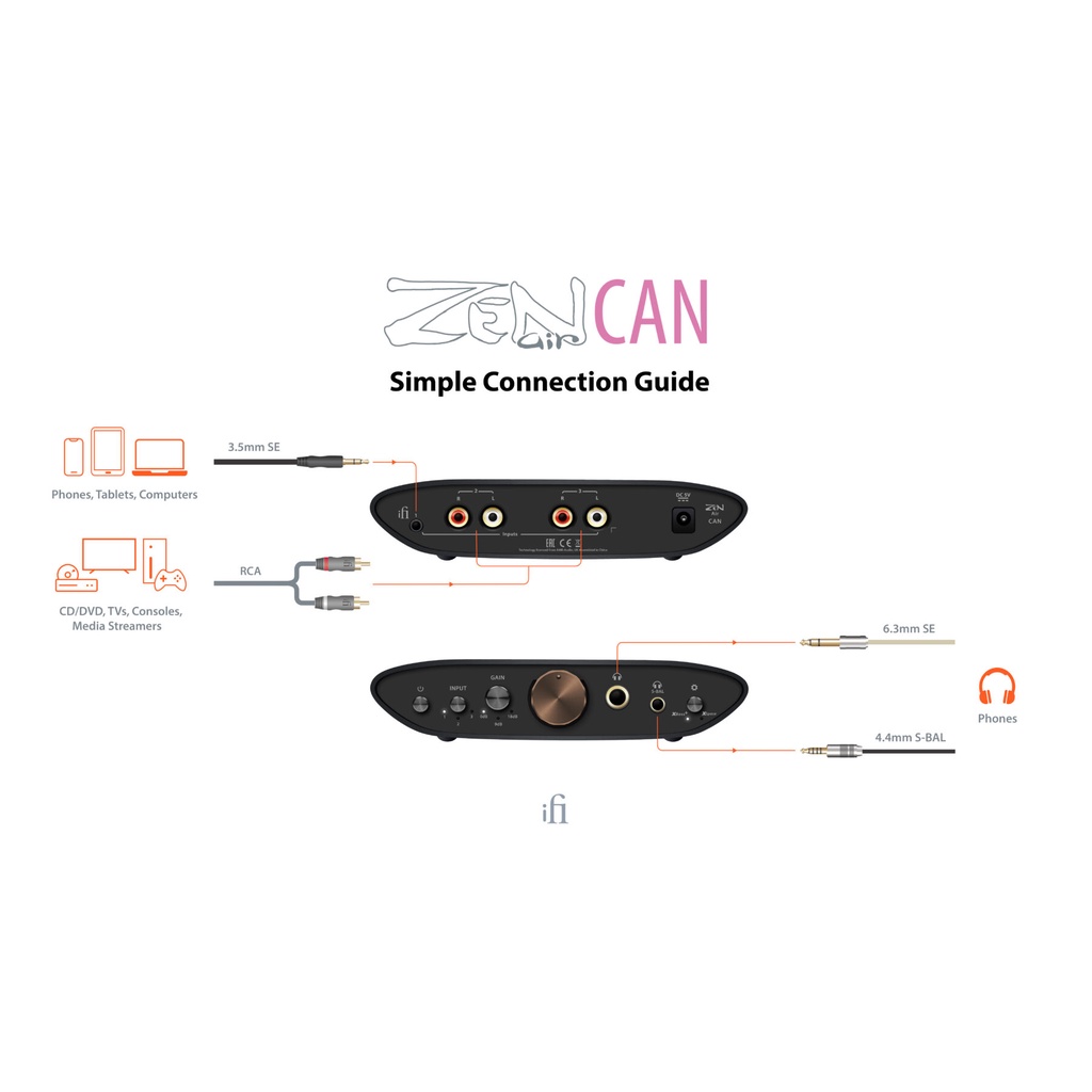 Bộ Giải Mã Head-Amp iFi Zen Air Can - Bảo Hành Chính Hãng 12 Tháng