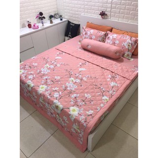 Sét ga gối + chăn hè poly - HÀNG LOẠI 1