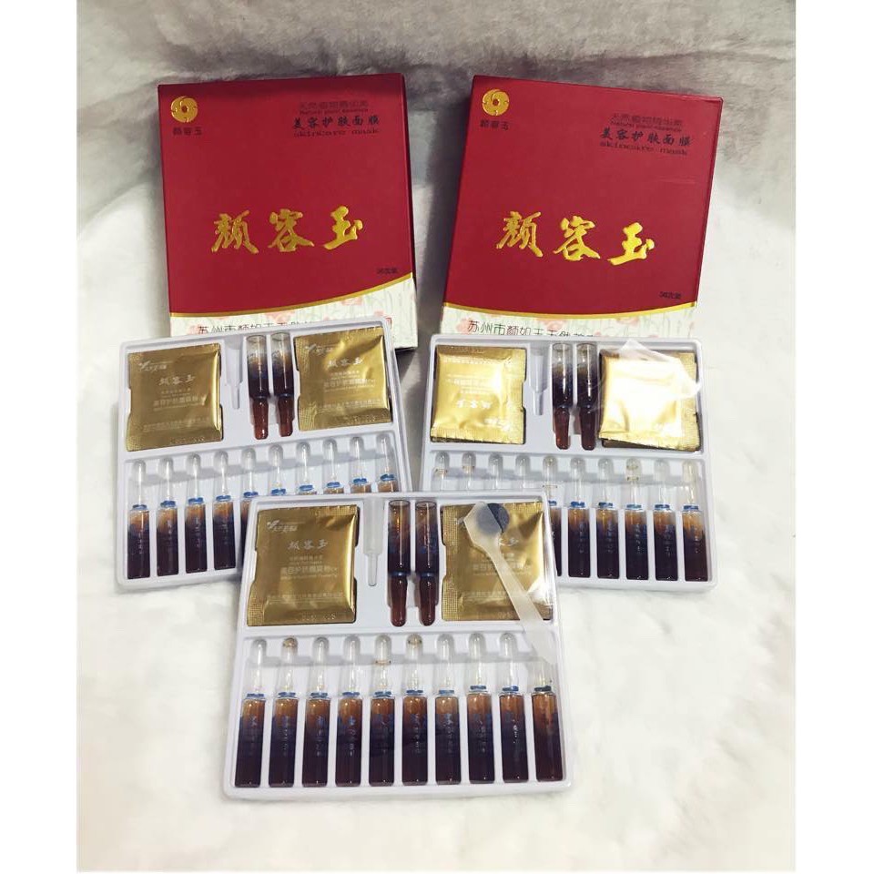 Mặt nạ thuốc bắc(36 ống serum + 36 ống gói bột)
