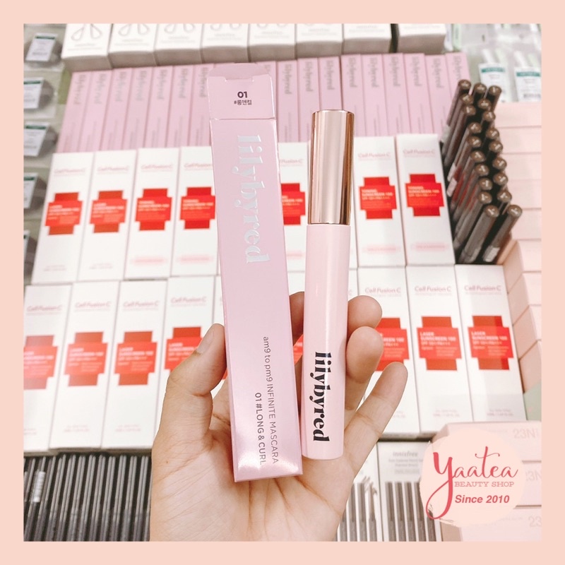 Mascara Lilybyred Siêu Mảnh, Dài và Chống Trôi am9 to pm9 Survival Colorcara 6g