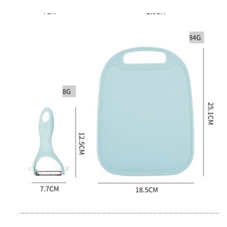 Tuan109 Bộ dao thớt chế biến ăn dặm 4 chi tiết Goodbabyvn tuan109