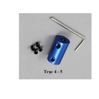 Khớp Nối Nhôm Trục 4-5mm, khớp nối cứng
