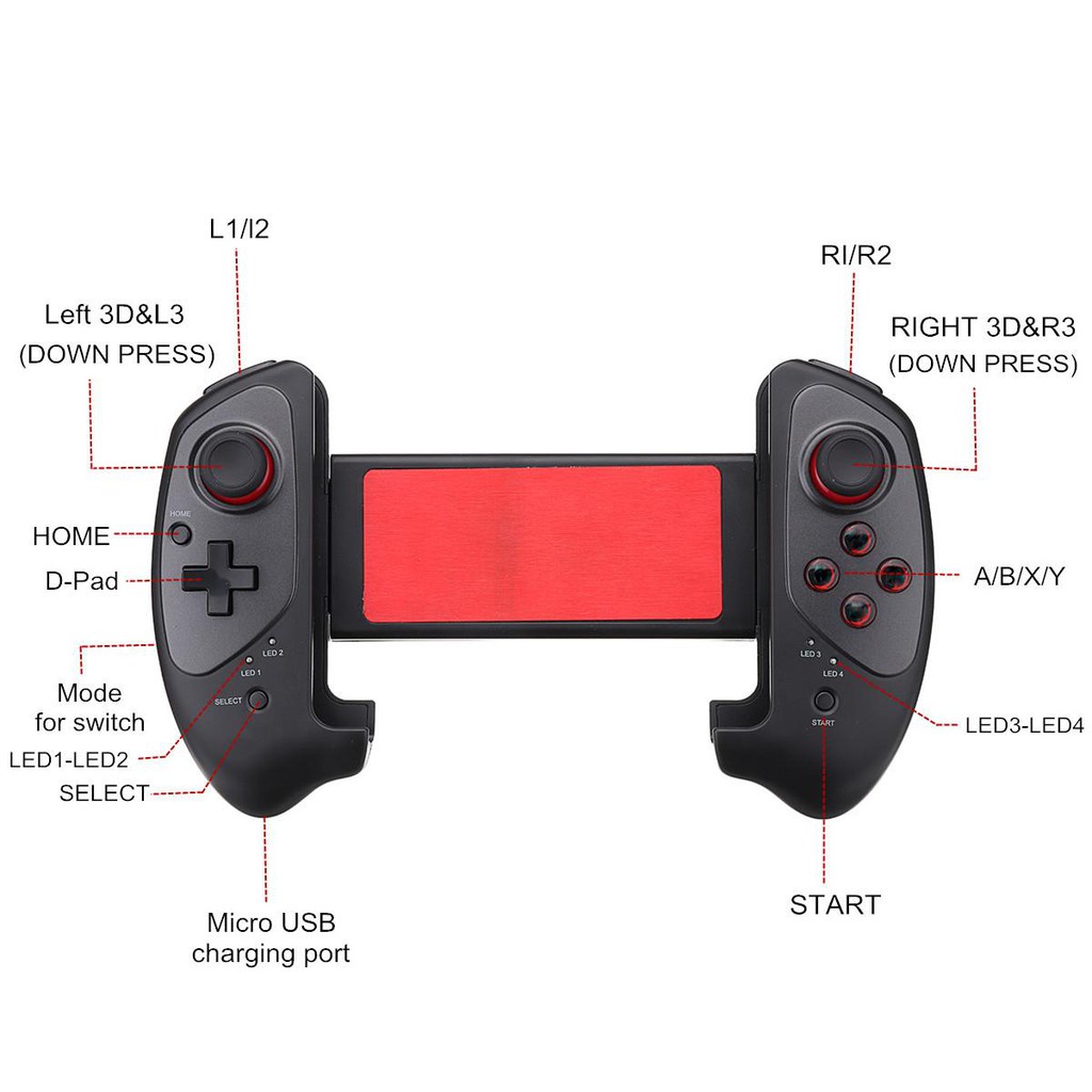 Tay cầm chơi Game Bluetooth IPEGA 9083s cho điện thoại Android / iOS DC2951