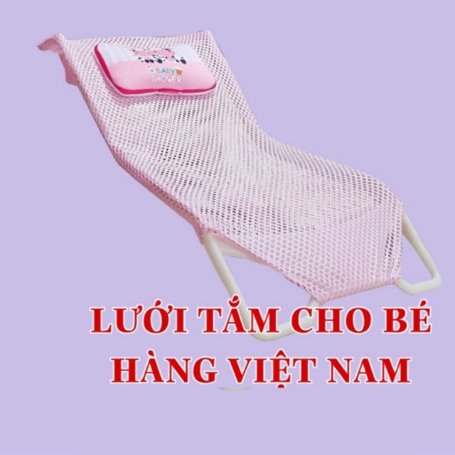 Giường lưới tắm cho bé  🌈FREESHIP🌈 Ghế nằm tắm cho bé