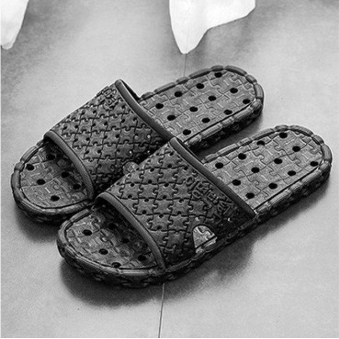 ️ Dép Đi Nhà Tắm, Dép Lỗ Đi Nhà Tắm, Dép Nhà Tắm Chống Trượt, Màu Pastel Hàn Quốc, Êm Chân