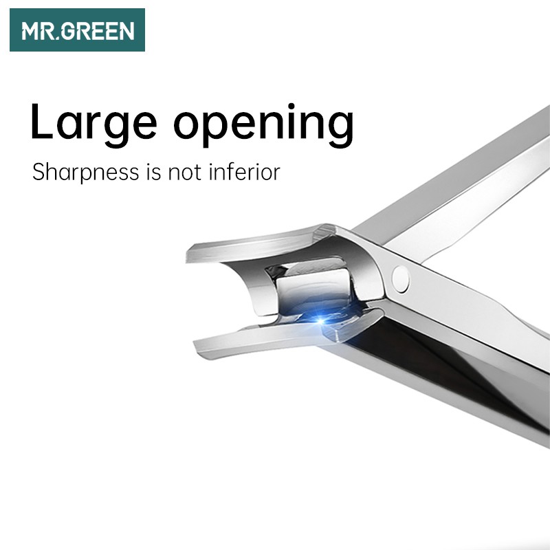 Dụng Cụ Cắt Móng Tay MR.GREEN Bằng Thép Không Gỉ Có Thể Gấp Gọn Tiện Dụng