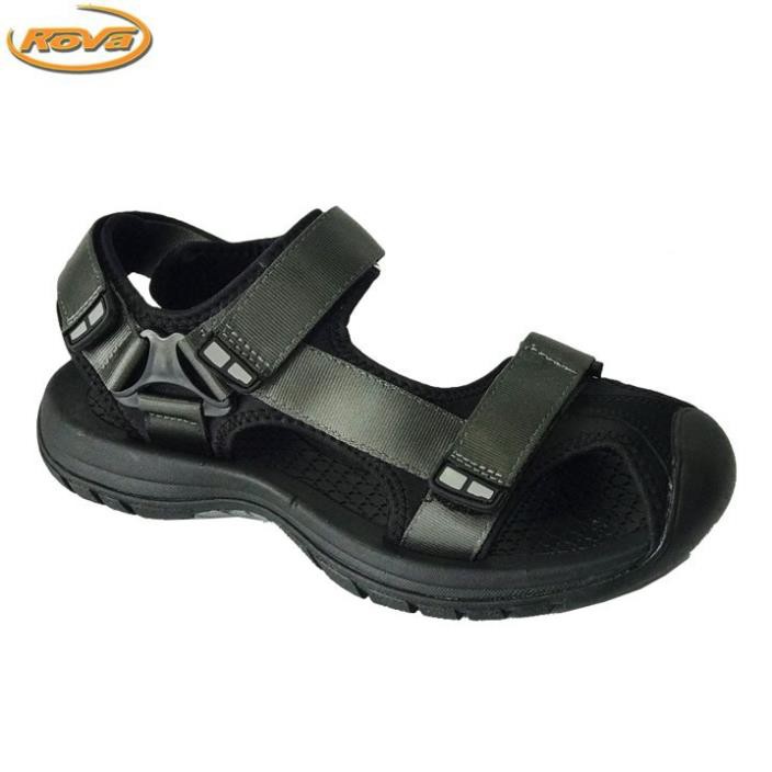 giảm sandal nam Sandal nam học sinh bít mũi quai dù đi phượt hiệu Rova RV25BB - MOL VN - BẢO HÀNH 12 THÁNG -ku7