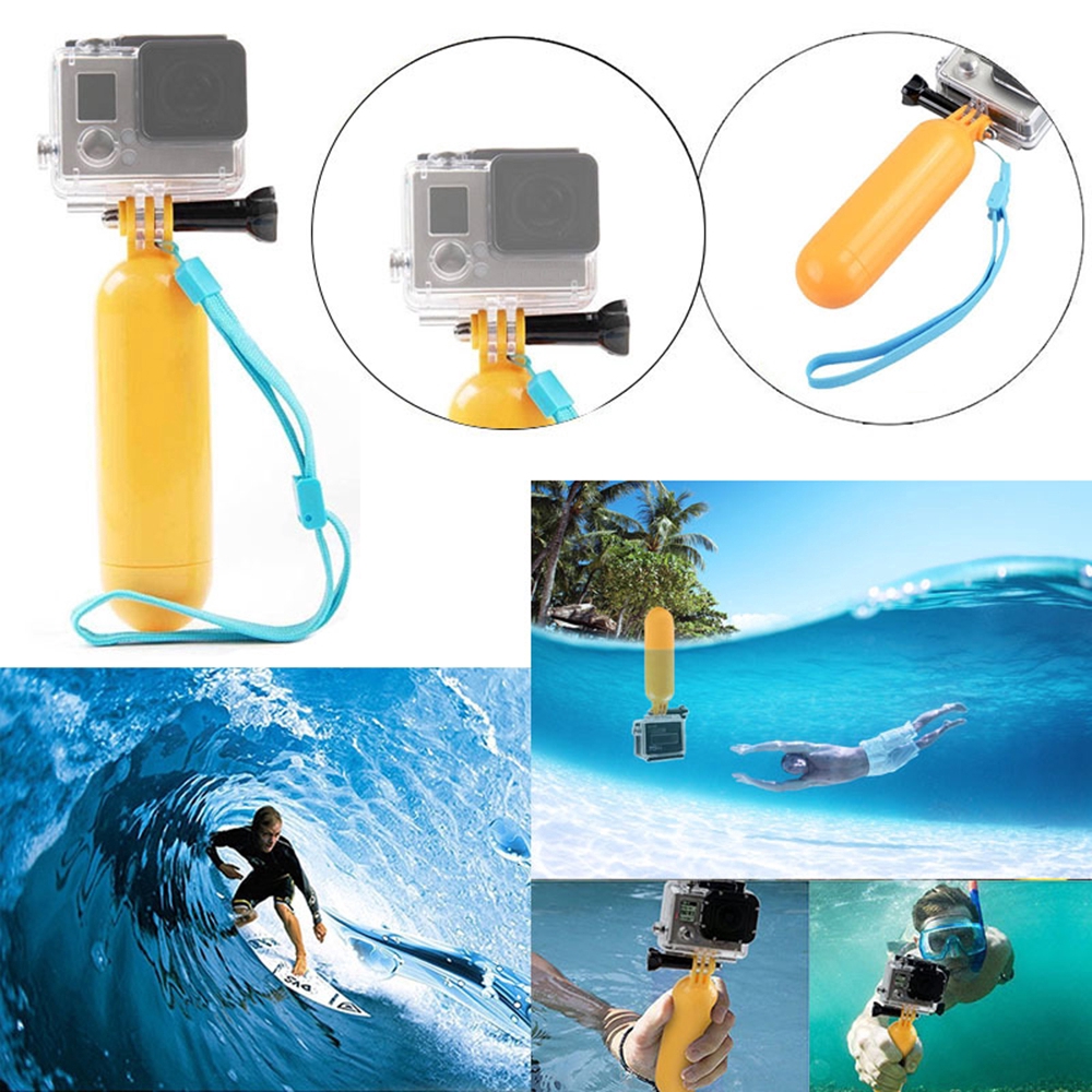 Tay Cầm Chống Rung Gopro Hero 4 / 3 + / 3 / 2 / 1 Dạng Nổi Trên Mặt Nước Kèm Phụ Kiện | BigBuy360 - bigbuy360.vn
