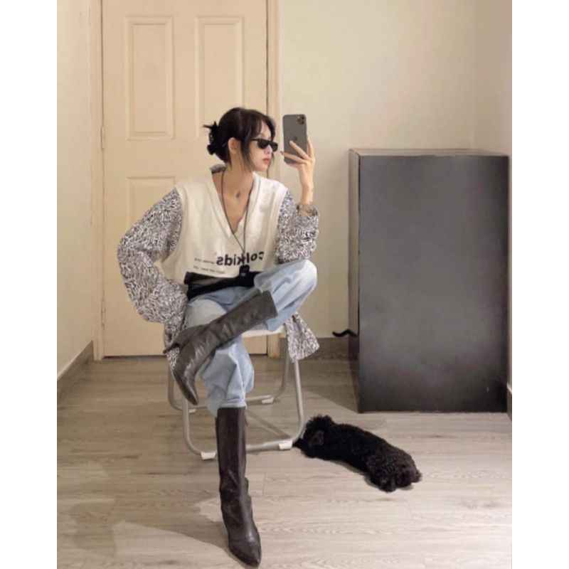 Áo gile CND ( phối kèm) | BigBuy360 - bigbuy360.vn