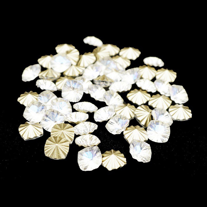 ĐÁ KHỐI TRANG TRÍ MÓNG SIÊU SÁNG NHIỀU MÀU SẮC COMBO 10 VIÊN