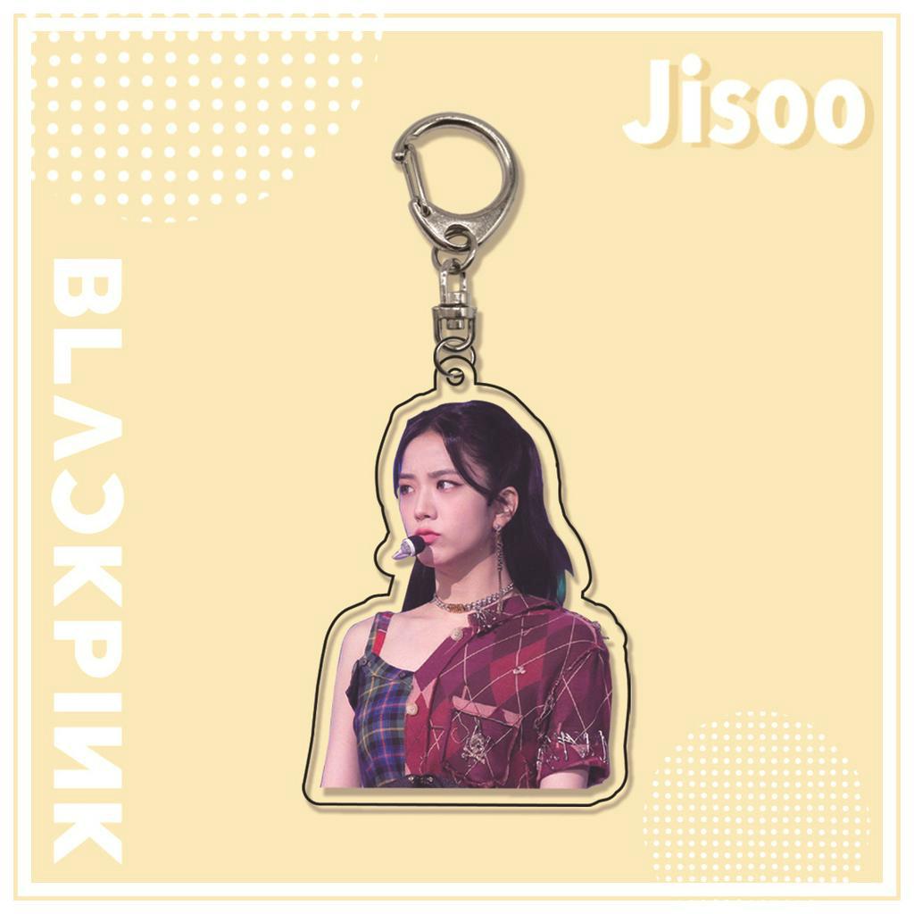Móc khóa hình Jisoo BLACKPINK thời trang