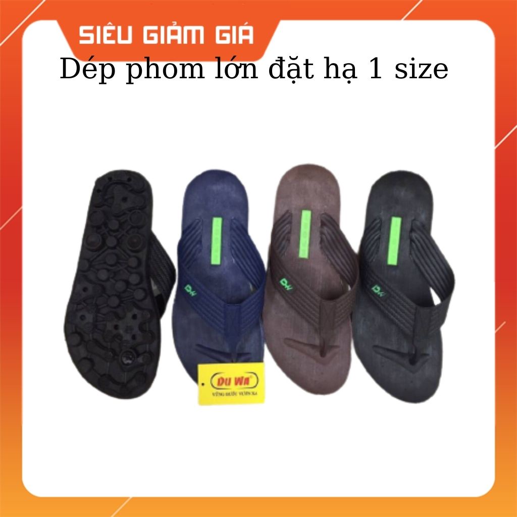 Dép xỏ ngón Nam, Dép kẹp quai gài Nam DUWA, Dép đinh chống Trơn Trượt, đế cao su non siêu êm, siêu nhẹ, thời trang