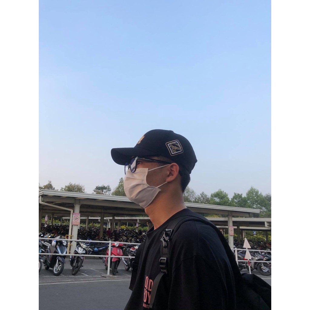 Nón kết Mũ lưỡi trai LA logo cạnh full hộp full size