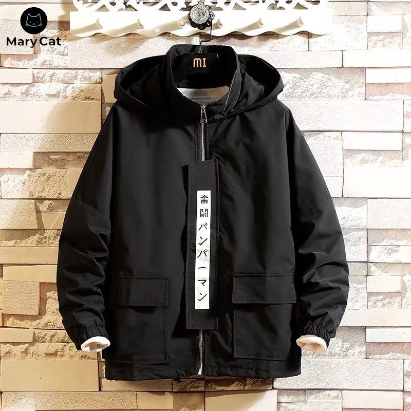 Áo Khoác Kaki Cổ Lọ Phong Cách Nhật Bản Chất Xịn AK16 | BigBuy360 - bigbuy360.vn