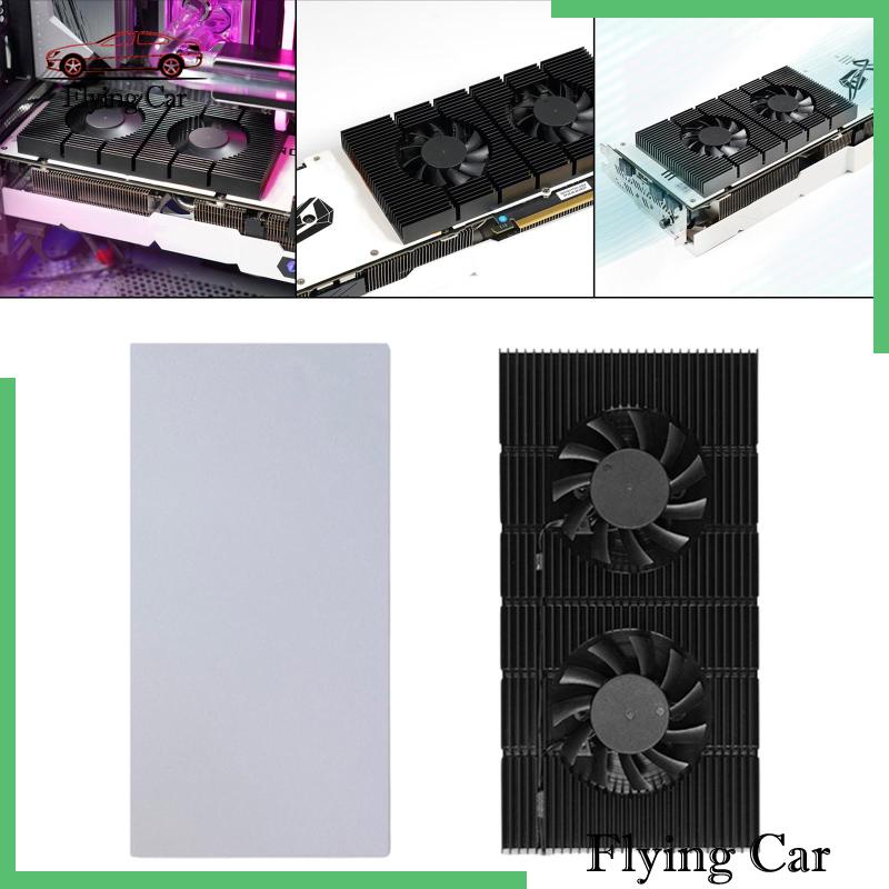 Quạt Tản Nhiệt Kép GPU Làm Mát Bộ Nhớ GPU Cho RTX 3090 3080 3070 [Lzdjfmy2]