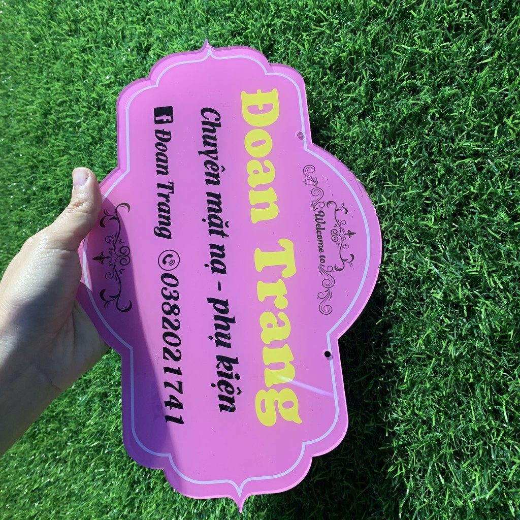 Bản hiệu bán hàng online_ bảng decor xinh xắn_ bảng hiệu cho các nhãn hàng thương hiệu