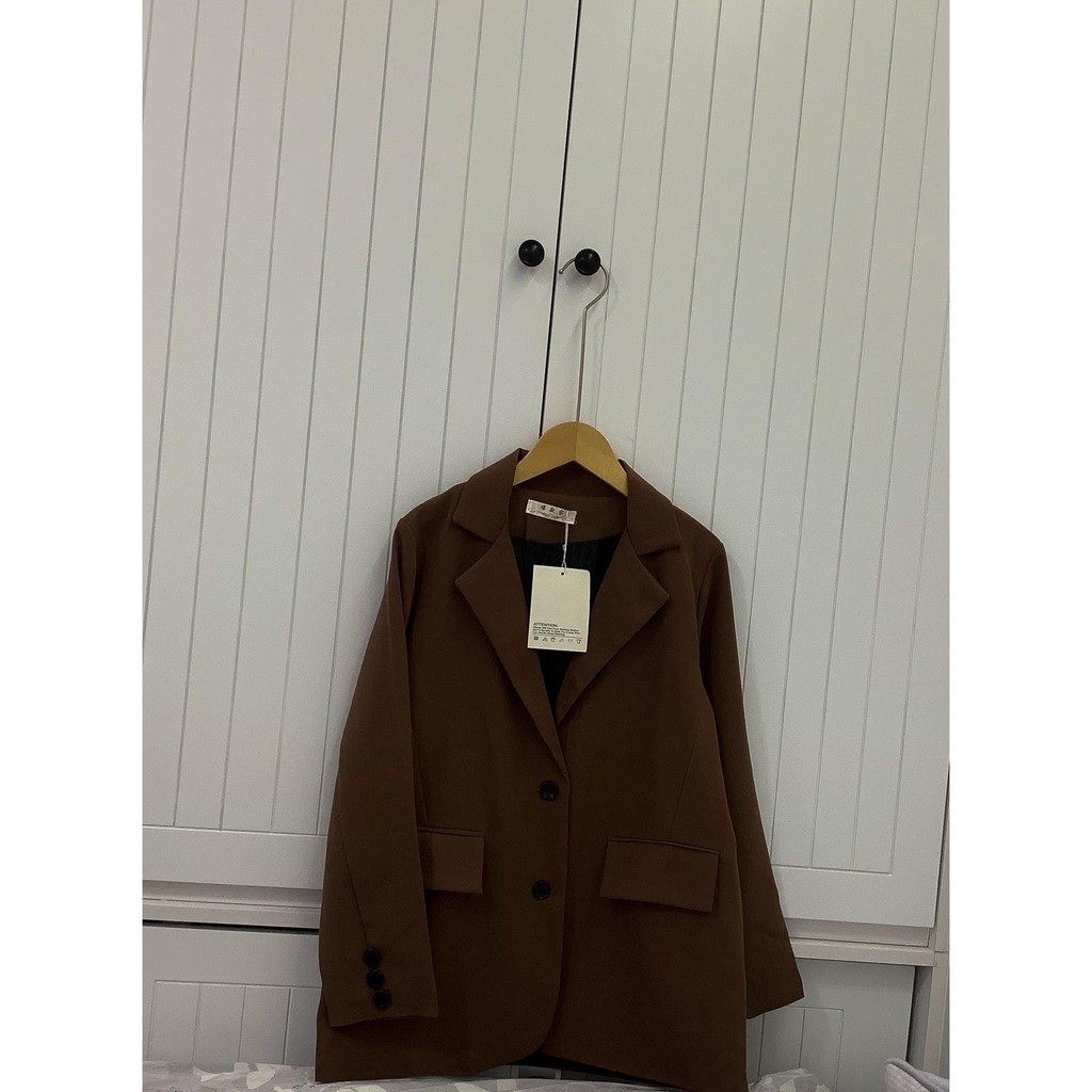 Áo Blazer 2 Lớp Vest Vải Tuyết Nhung Freesize<53kg - A.053 | BigBuy360 - bigbuy360.vn