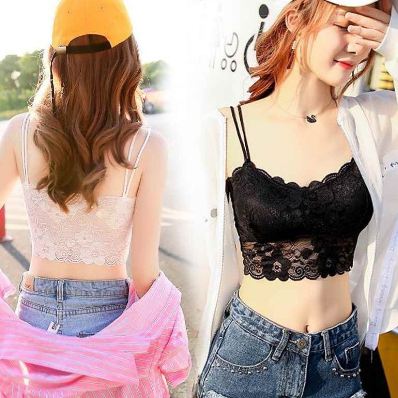 Bra ren 2 dây chất đẹp siêu gợi cảm dễ phối đồ | BigBuy360 - bigbuy360.vn